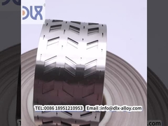 बेहतर विद्युत चालकता के लिए फेस केंद्रित क्यूबिक क्रिस्टल संरचना के साथ निकल मिश्र धातु स्ट्रिप्स