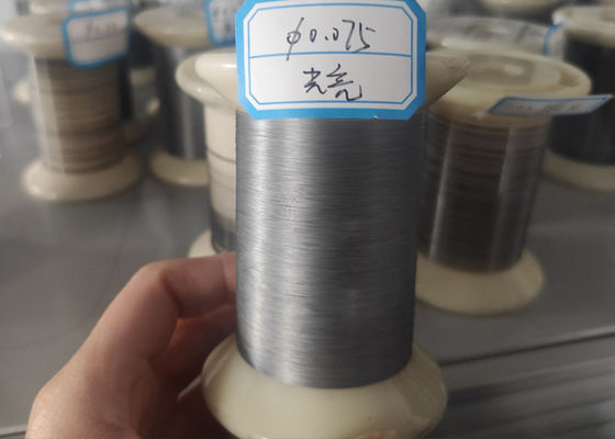 अच्छा दाम चमकीली सतह वाली NiTiNol तार 6.45 ग्राम/सेमी3 घनत्व ऑनलाइन