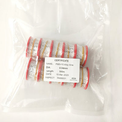 अच्छा दाम 0उच्च तापमान अनुप्रयोगों के लिए आईईसी 60584 और आईएसओ9001 प्रमाणन के साथ.05 मिमी-3 मिमी प्लेटिनम रोडियम थर्मोकॉपल नंगे तार ऑनलाइन