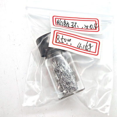 अच्छा दाम चिकित्सा और एयरोस्पेस अनुप्रयोगों के लिए उच्च-सटीकता प्लैटिनम इरिडियम मिश्र धातु की अंगूठी, जैव-संगत गुणों के साथ ऑनलाइन