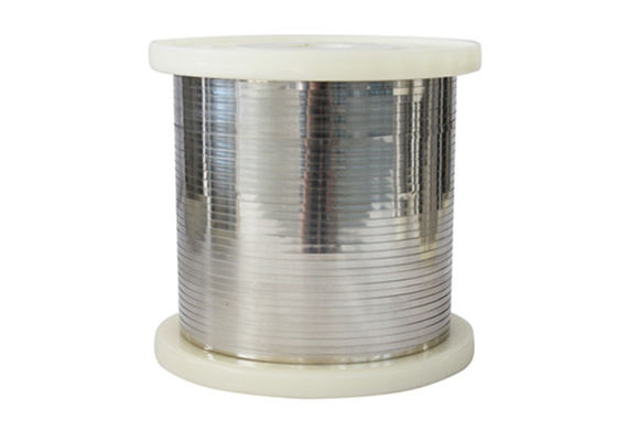 अच्छा दाम Ni60Cr15 637 MPA Nickel Chromium Resistance Wire Flat NiCr Alloy ऑनलाइन
