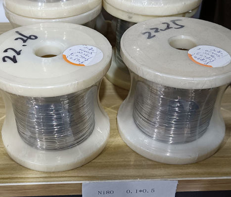 अच्छा दाम प्रतिरोध फ्लैट तार Ni70Cr30 NIKROTHAL 70 फ़ैक्टरी ऑनलाइन