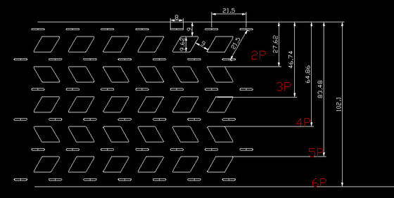 अच्छा दाम 18650 बैटरी के लिए 19 मिमी पिच दूरी के साथ 4 पी शुद्ध निकेल पट्टी ऑनलाइन