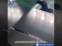 सतत जल इलेक्ट्रोलिसिस प्रौद्योगिकी के लिए उन्नत NiCr प्रवाहकीय स्ट्रिप्स Cr20Ni30